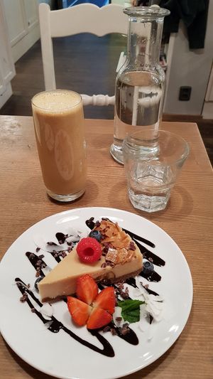 Delicious! at MyRaw Cafe in Prague