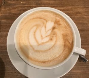 Coffee addiction  at MyRaw Cafe in Prague