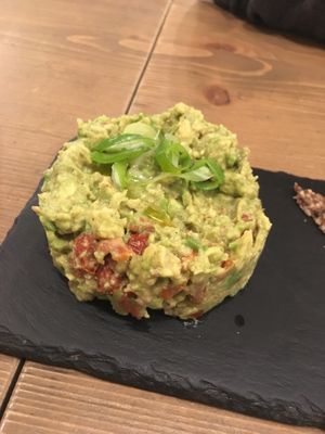 Avocado tartare  at MyRaw Cafe in Prague