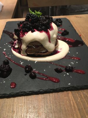 Pancakes  at MyRaw Cafe in Prague