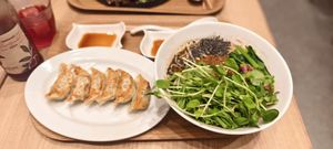 Golden Black Sesame Ramen at T's Tantan - Ecute Akihabara in Tokyo