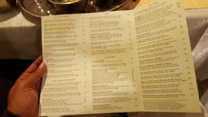 menu pg2 at Auroville Cafe in St Petersburg