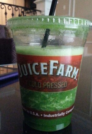 Tropical smoothie at JuiceFarm - The Venetian in Las Vegas
