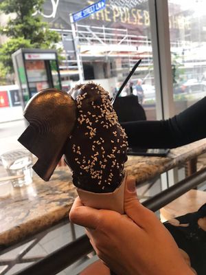 Huge ice cream at Giapo in Auckland
