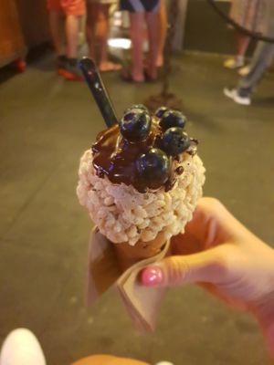 Vegan hazelnut coffee ice cream at Giapo in Auckland