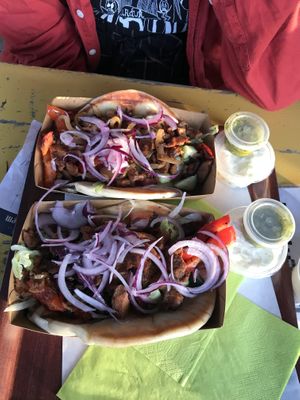 Gyros ❤️ at Roots Rock Kitchen in Utrecht