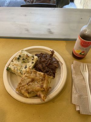 Lunch plate  at Alchemilla in Bologna