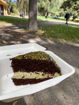 chocolate pistachio 🥲  at Alchemilla in Bologna