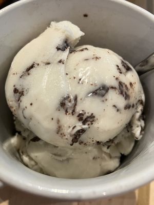 Vegan mint chip ice cream   at DEN - Root Down - TC in Denver