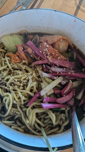 Vegan Ramen at DEN - Root Down - TC in Denver