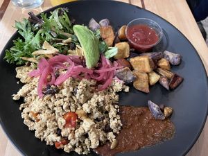 Tofu scramble  at DEN - Root Down - TC in Denver