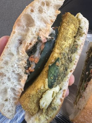 Tofu banh mi -it’s fine  at DEN - Root Down - TC in Denver