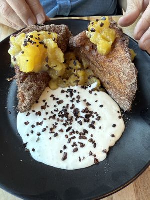 French toast   at DEN - Root Down - TC in Denver