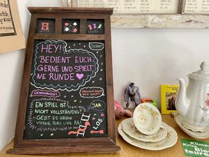 sign at Kruemelkueche in Duisburg