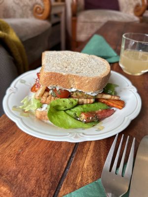 Stulle mit Grillgemüse  at Kruemelkueche in Duisburg