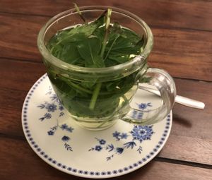 Pfefferminztee at Kruemelkueche in Duisburg