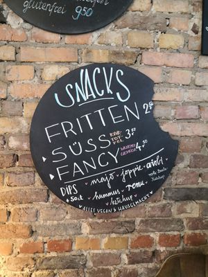 Menu at Kruemelkueche in Duisburg