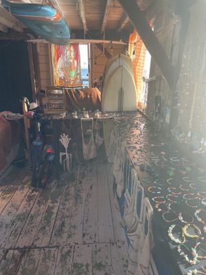 Hand crafted jewelry  at Mukunda and Arts in Bocas Del Toro