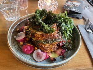 Celeriac steak  at GOTT in Vestmannaeyjar