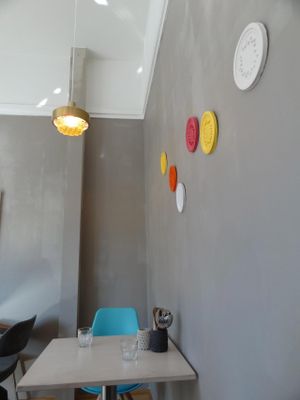 design of the restaurant at GOTT in Vestmannaeyjar