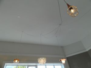 lovely lamps at GOTT in Vestmannaeyjar