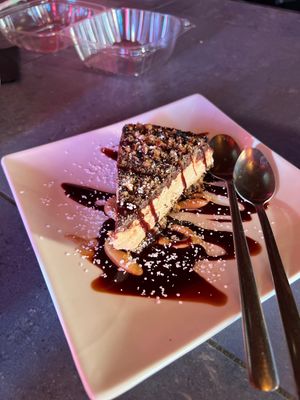  Vegan peanut butter pie  at Lost Dog Cafe in Binghamton