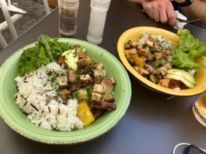 2x power bowls  at Moyome in Krems An Der Donau