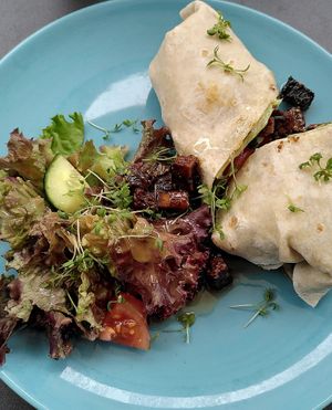 Tofu Sesam Wrap at Moyome in Krems An Der Donau