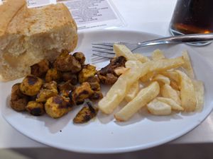 Pincho muruno at Mar Robles in Almeria