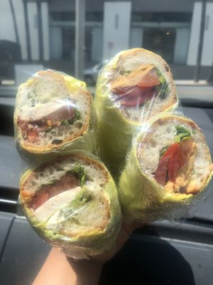 Sammies at Vromage Dairy-Free Cheese Shop in West Hollywood