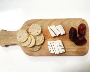 vegan cheese board made with cheese from vromage!  at Vromage Dairy-Free Cheese Shop in West Hollywood
