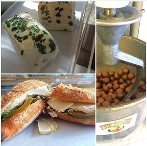 So many vegan cheeses to select from at Vromage Dairy-Free Cheese Shop in West Hollywood