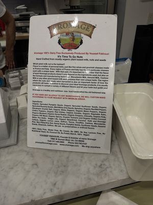   at Vromage Dairy-Free Cheese Shop in West Hollywood