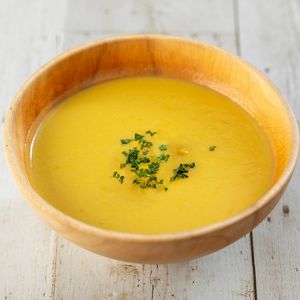 Pumpkin soup at AIN SOPH.SENDAI in Sendai