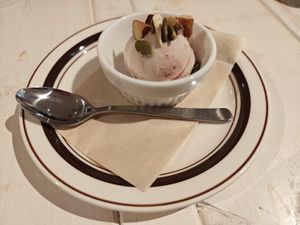 Strawberry ice cream at AIN SOPH.SENDAI in Sendai
