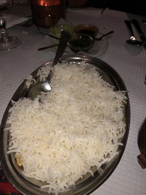 Came with rice at Everest Montanha in Lisbon