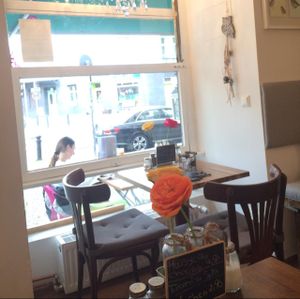 More seats at Brunetti's Veganarium in Berlin