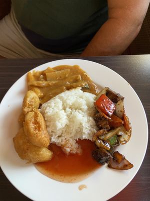 Buffé plate 🍛  at Vegegården in Malmo