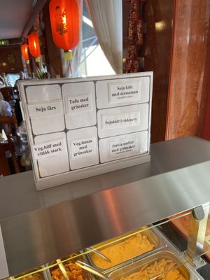 Buffé 🍱  at Vegegården in Malmo