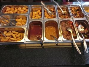 The buffet  at Vegegården in Malmo