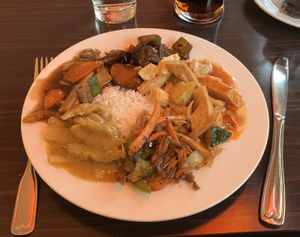 My start with a lot of different warm options   at Vegegården in Malmo