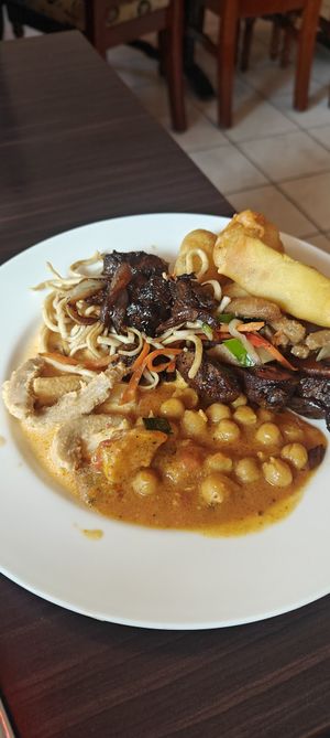 Lunch buffet at Vegegården in Malmo