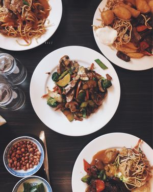 Vegan buffet  at Vegegården in Malmo