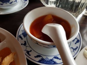 Sweat and sour sause at Vegegården in Malmo