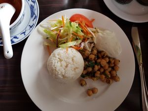 Sallad at Vegegården in Malmo