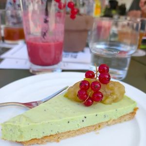 Apfel-Kiwi-Tarte at Zum Reh in Nuremberg