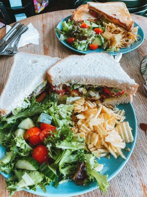 Toastie (Italian sausage) & sandwich  at The Old Hardware Shop in Liverpool