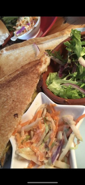 Steak Toastie/Melt  at The Old Hardware Shop in Liverpool