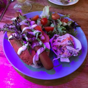 BLT Hotdog  at The Old Hardware Shop in Liverpool