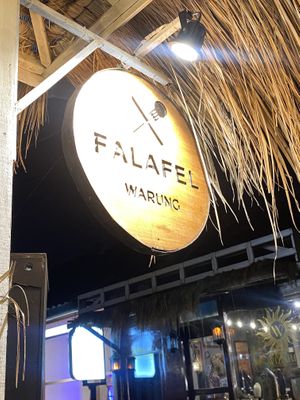 This place is right next to Paradiso  at Falafel Warung in 